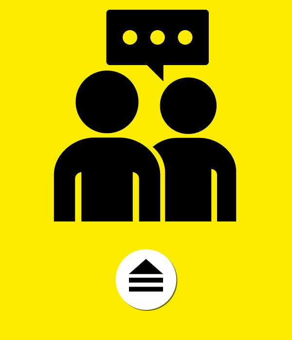 Talking to someone you trust