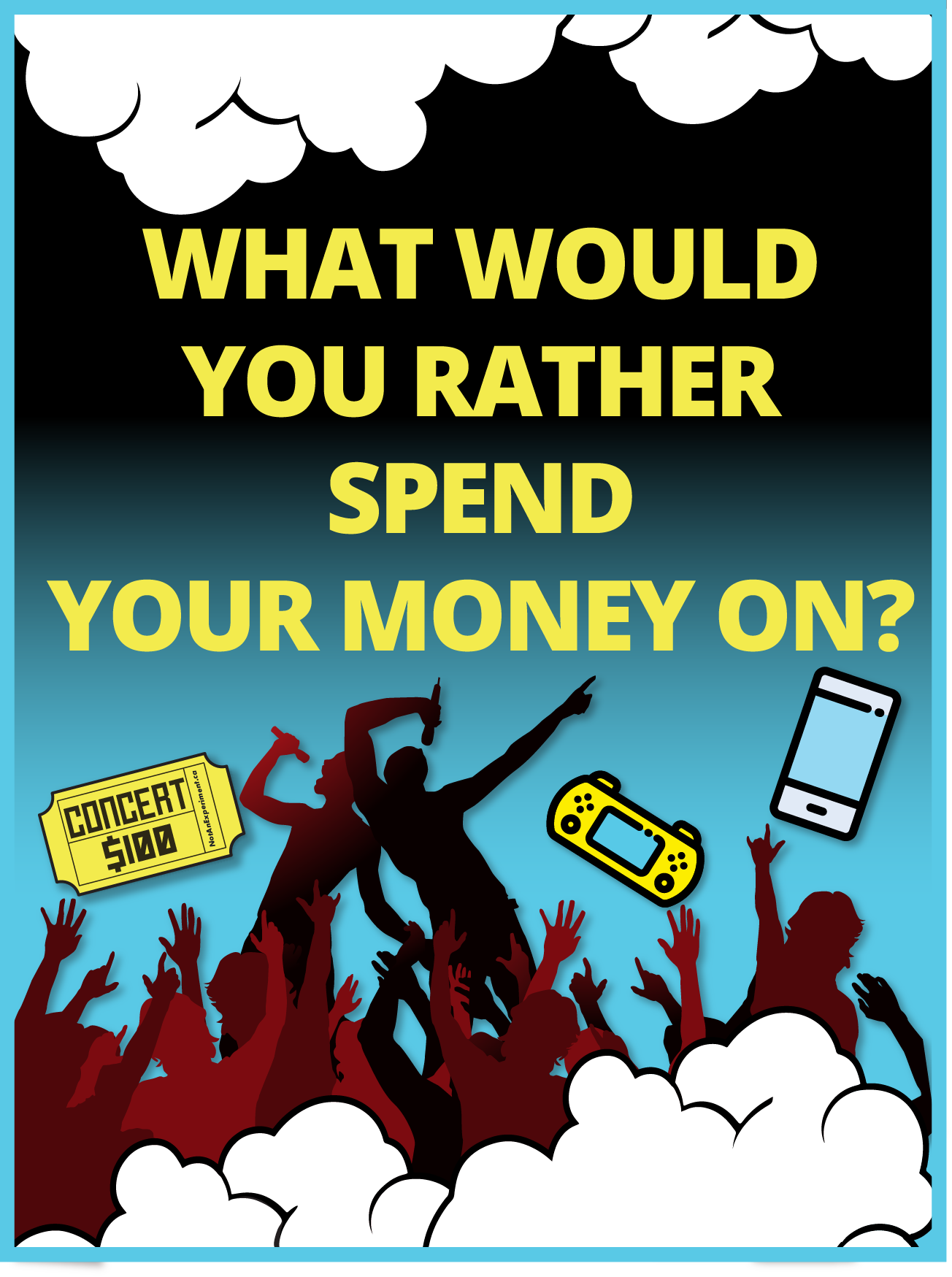 WHAT WOULD YOU RATHER SPEND YOUR MONEY ON-INTACT