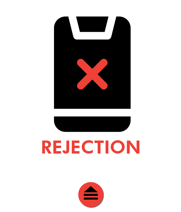 Rejection--PRESSURE